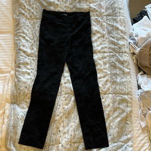 Erica Taylor black pants. With intricate design